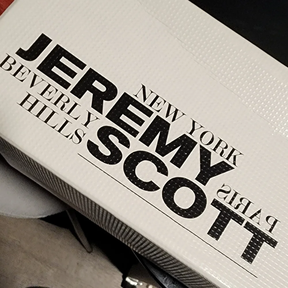 Melissa Jeremy Scott Black Summer Sandals - Picture 2 of 3